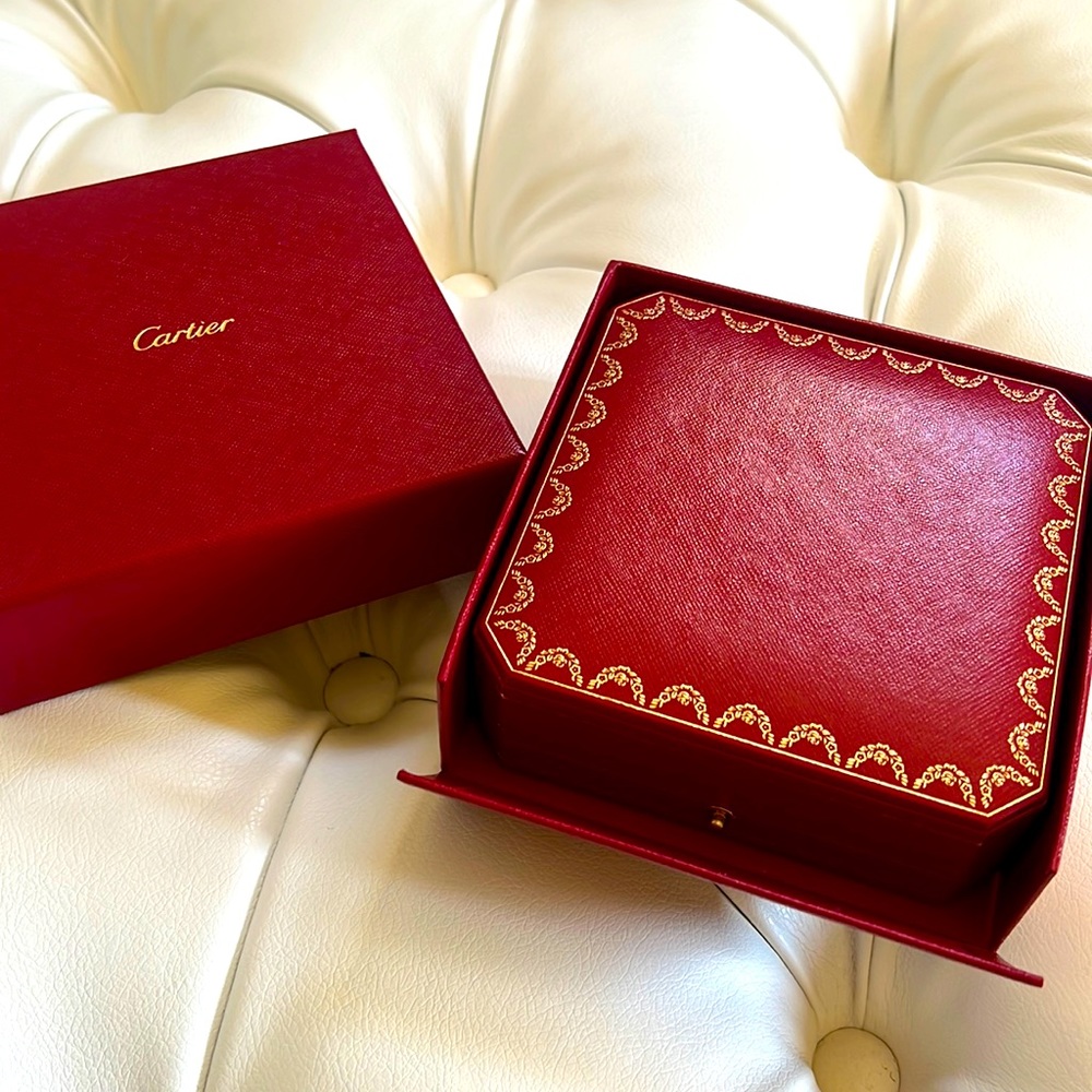 Cartier Boxes For Necklace